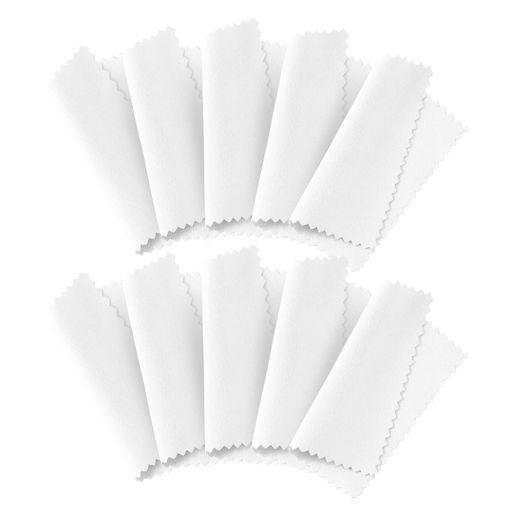 Annhuaシルバークロス10枚セットシルバー磨き銀みがきクロスシルバーお手入れ銀磨きアクセサリー磨き布汚れ落としジュエリークロスシルバークリーナー貴金属銀製品...