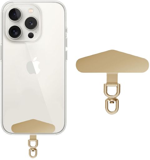 ストラップホルダースマホストラップホール360°旋回式浮きなし曲がれ設計外付け落下防止極薄浮き上がり防止ステンレス製アタッチメント落下防止挟むだけショルダー肩かけ携帯ストラ…