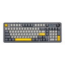 MECHLANDSAJAZZAK98098%メカニカルキーボードBT5.0/USB-C/2.4GHZワイヤレスゲーミングキーボードホットスワップ対応クリーミーカスタムキーボード1.14’’TFTスクリーンノブRGBWIN/MAC用(2)