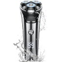 【2024新登場】シェーバーメンズ電気シェーバー360°回転式27枚刃乾湿両用髭剃り電動シェーバー深ぞり低騒音メンズシェーバーIPX7防水電動シェーバーひげ剃り...