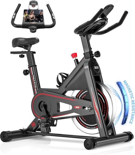 【DMASUNから信頼される理由!】DMASUNは、スポーツ製品の設計、製造、販売、サービスを一貫して提供するプロフェッショナルなスポーツブランドです。30年以上の経験を持ち、アメリカ、カナダ、日本、イギリス、ドイツなど、世界中に製品を展開しています。これまでに200万世帯以上にフィットネス製品をお届けしてきた、信頼のブランドです。万が一の故障も安心してお使いいただけるよう5年間無償で修理・交換対応をいたします!!! 【2026強化版スピンバイク&amp;極静音!】当社の固定式バイクは、テストの結果、音が10dBを超えず、ほぼ無音で運動できます。これにより、周囲に気を使うことなく集中したエクササイズが可能です。頑丈なABSプーリーがスムーズなベルトドライブを確保し、ベルトの脱落や摩耗の心配もありません。最大120分の連続ライディングが可能です。また摩擦熱による部品の劣化が起こりにくいため、特別なメンテナンス不要で長期間お使いいただけます。 【日本人に最適な家庭用エアロバイク!】強度と安定性を重視して設計されたDMASUNのエクササイズバイクは、激しいトレーニング中でも安全で安心なエクササイズ体験を提供します。