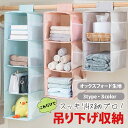 \1日限定!全品5%OFFクーポン/【高品質のオックスフォード生地】吊り下げ収納 吊り下げ ラック 折りたたみ クローゼット 衣類 2段 3段 4段 ハンガー ...