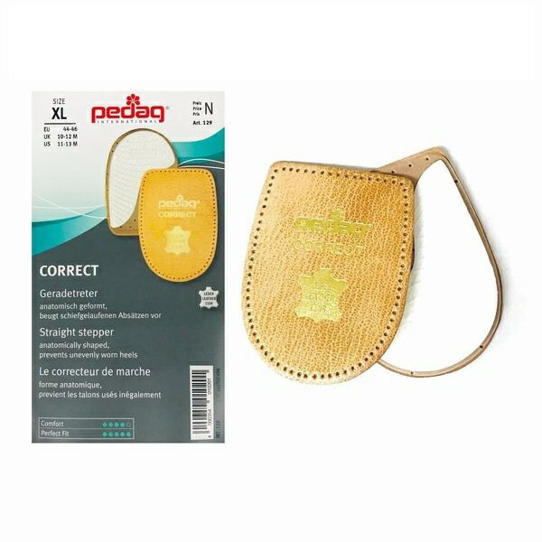 ペダック(Pedag)　コレクト　かかと用　インソール　中敷き　O脚X脚対応