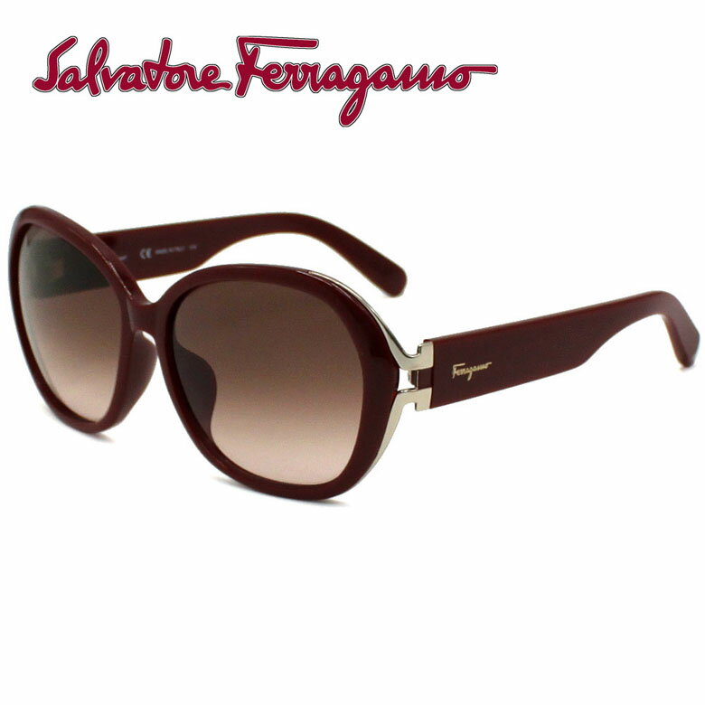 サルバトーレフェラガモ Salvatore Ferragamo サングラス UVカット アジアンフィット レディース [SF800SA-603]