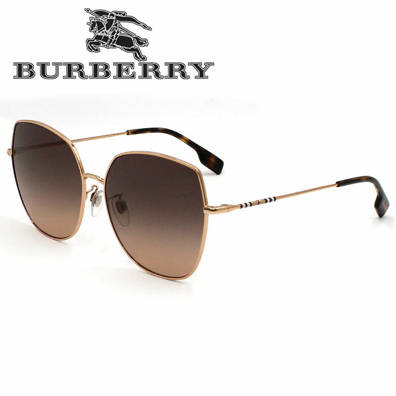 バーバリー BURBERRY サングラス メンズ レディース ユニセックス [BE3136D 1337G9 60]