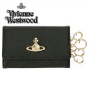 ヴィヴィアン・ウエストウッド ヴィヴィアンウェストウッド Vivienne Westwood 51020001 L001N N403 サフィアーノ 4連キーケース ブラック レディース