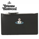 ヴィヴィアンウェストウッド Vivienne Westwood 51110039 L001L N403 カードケース コインケース フラグメントケース ブラック レディース