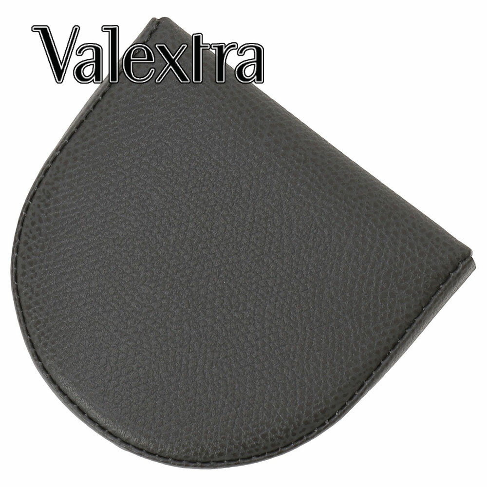 ヴァレクストラ ヴァレクストラ Valextra V0L89 028 GF / SGSR0089028L99CP99 GF 馬蹄型コインケース 小銭入れ ダークグレー メンズ レディース ユニセックス