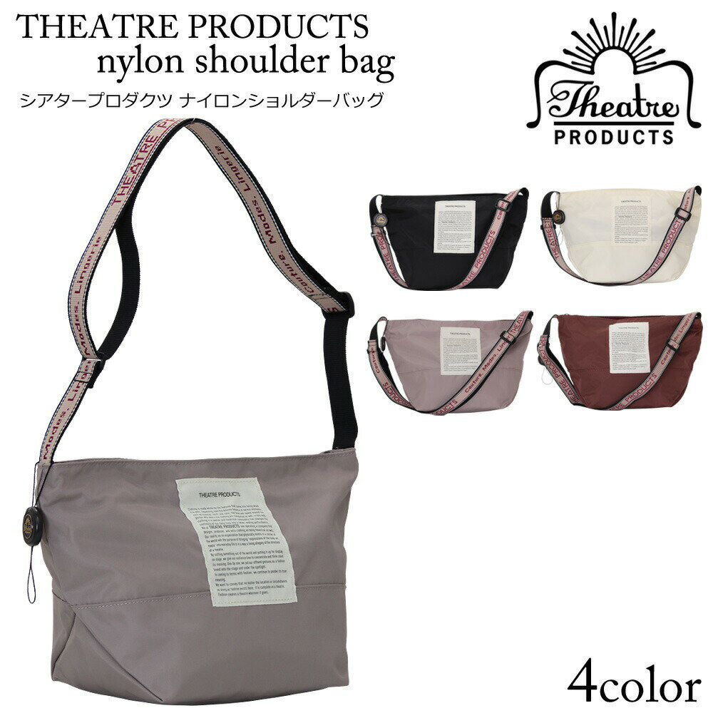 【ご愛顧感謝祭全品15％OFFクーポン】THEATRE PRODUCTS（シアタープロダクツ） ジャカードテープ ポシェット ミニショルダー レディー..