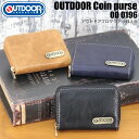 【ご愛顧感謝セール15%OFF】コインケース 小銭入れ outdoor アウトドア 合成皮革 メンズOD0196 カード入れ OUTDOOR PRODUCTS ...