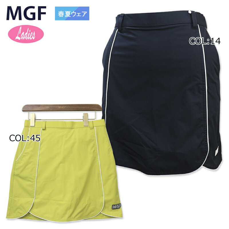 エムジーエフ MGF ミズノ E2JFA255 レディース スカート インナーパンツ付き 撥水 ゴルフウェア スポーツウェア 春夏秋 その1