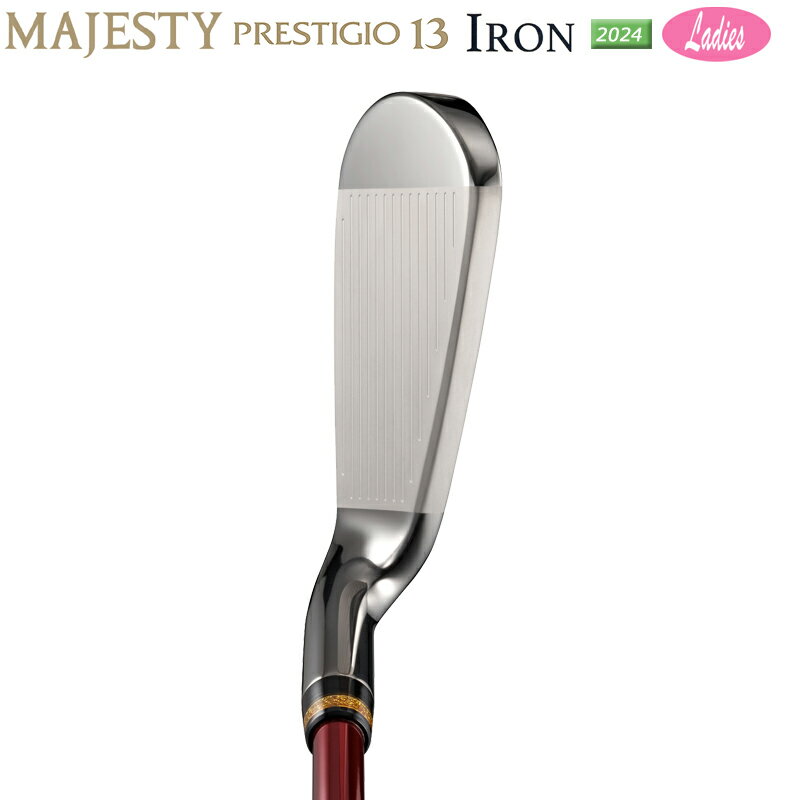 マジェスティ ゴルフ(MAJESTY GOLF) 2024 プレステジオ 13 (PRESTIGIO13) レディース 単品アイアン 右用 MAJESTY TL760 カーボンシャフト