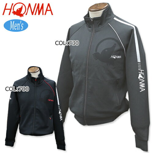 本間ゴルフ HONMA ホンマHMIC302W168 メンズ 長袖 ブルゾン フルジップ ストレッチ ゴルフウェア スポーツウェア 春夏秋冬