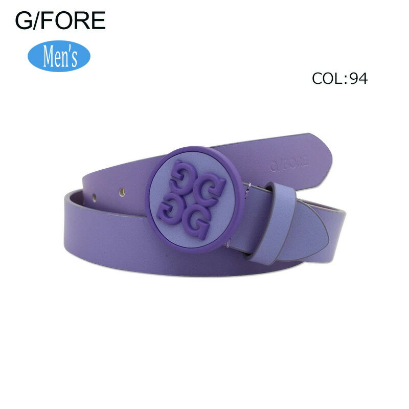 ■G/FORE（ジーフォア） ロサンゼルスで設立されたゴルフウェアブランド。 「ゴルフの伝統を大切にする破壊的なラグジュアリー」をコンセプトに、 若々しい感覚とモダンなデザインが特徴。 ジーフォアのメンズベルト。 バックルの大きなブランドロゴが目を惹きます。 カットして長さ調節可能です。 ■全長：約111cm（バックル部分除く）×幅3.5cm ■FIRSTSTAGE（ファーストステージ） メーカー希望小売価格はメーカー商品タグに基づいて掲載しています。