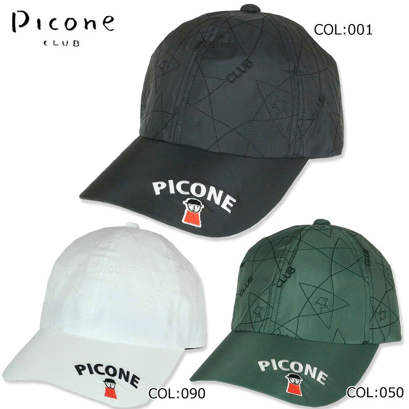 ピッコーネクラブ PICONECLUB C410007 キャップ 帽子 ゴルフ用品 スポーツ用品 ゴルフウェア スポーツウェア