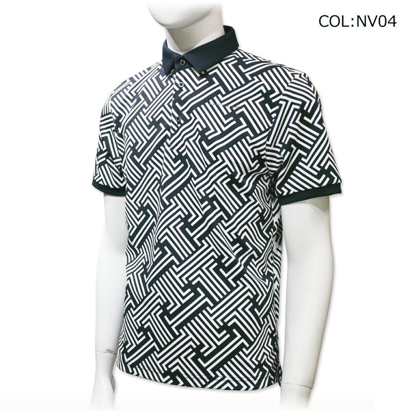 ランバン スポール LANVIN SPORT VMX153101 メンズ ポロシャツ 半袖 吸汗 UV ゴルフウェア スポーツウェア 春夏