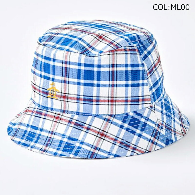 マンシングウェア Munsingwear MGAXJC71 ユニセックス バスケットハット キャップ ゴルフキャップ 春夏 夏小物