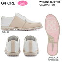 G/FORE GFORE ジーフォア 073424851 G4LS22EF16 レディース ゴルフシューズ スパイクレス 紐靴 WOMENS QUILTED G...