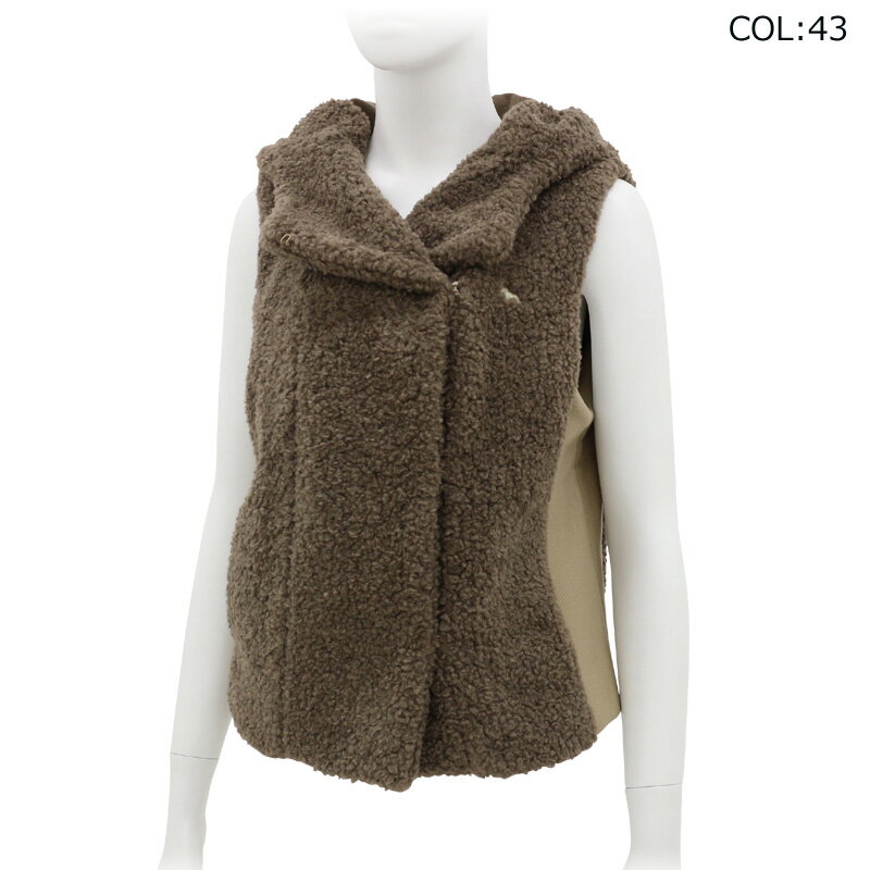 ヒールクリーク Heal Creek 002-42070 レディース ベスト フリース ボア 保温 ゴルフウェア スポーツウェア 秋冬