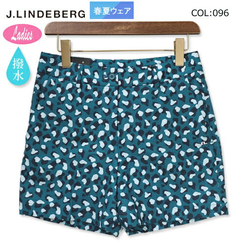 2022年春夏モデルジェイリンドバーグJ.LINDEBERG072-76541レディース春夏ショートパンツストレッチ通気撥水軽量ゴルフウェアスポーツウェア