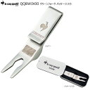 【ネコポス配送可能】 le coq sportif -RIJOUME- QQBWJX00 クリップマーカー ブリキ缶ケース付き プレゼント ゴルフ用品(4)