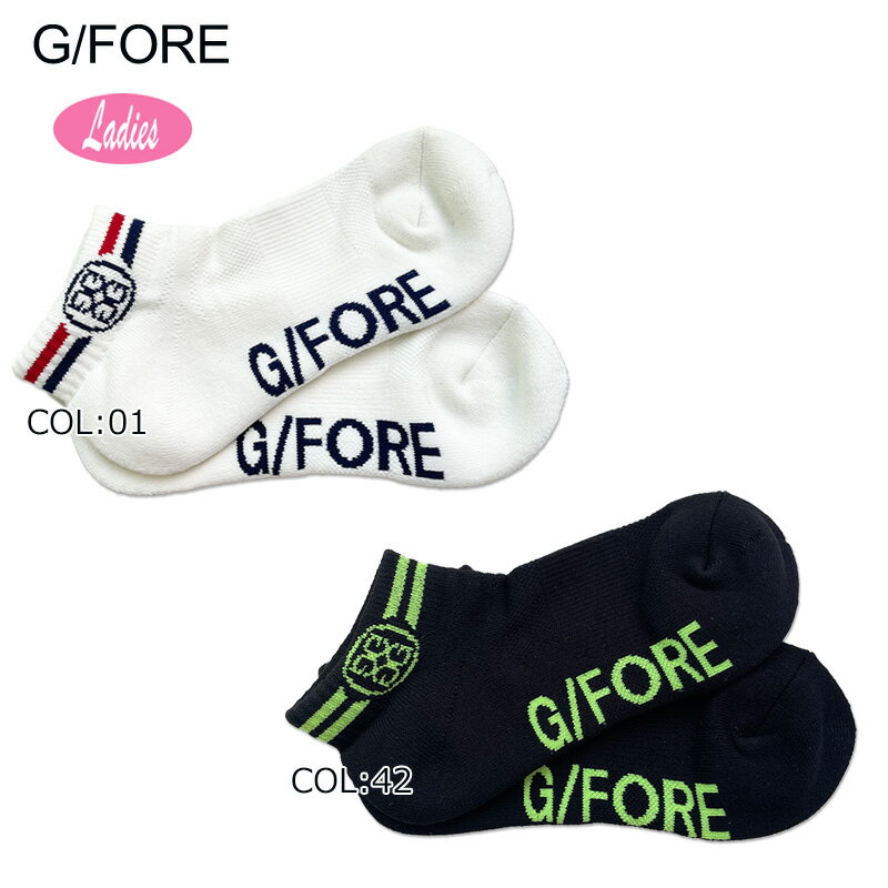 【ネコポス配送可能】 G/FORE (GFORE) ジーフォア 073219811 レディース ソックス アンクル くるぶし ゴルフウェア 春夏秋冬