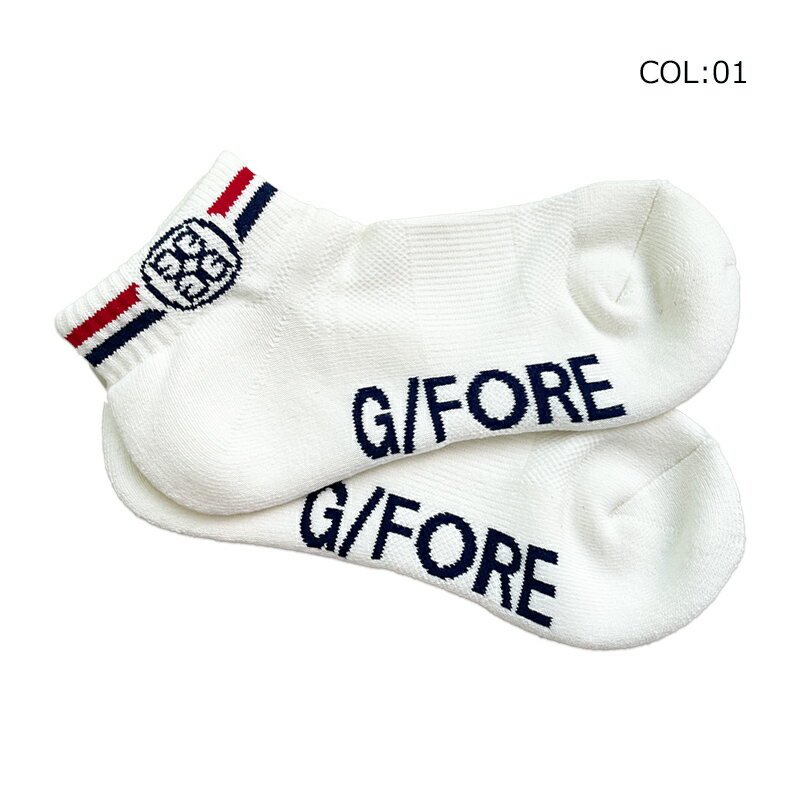 【ネコポス配送可能】 G/FORE (GFORE) ジーフォア 073219811 レディース ソックス アンクル くるぶし ゴルフウェア 春夏秋冬