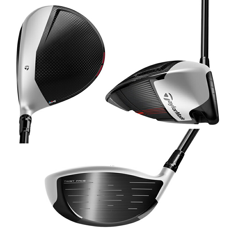 テーラーメイド M4 ドライバー フジクラ アトモス レッド 5 カーボンシャフト [TaylorMade M4 DRIVER FUJIKURA ATMOS RED 5 SHAFT] USモデル