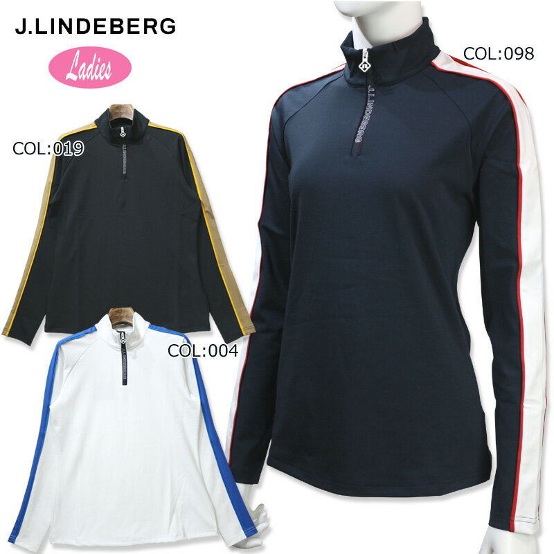 ジェイ・リンドバーグ ゴルフウェア レディース ジェイリンドバーグ J.LINDEBERG 072-37910 レディース 長袖シャツ 薄手 ストレッチ 春秋 ゴルフウェア スポーツウェア