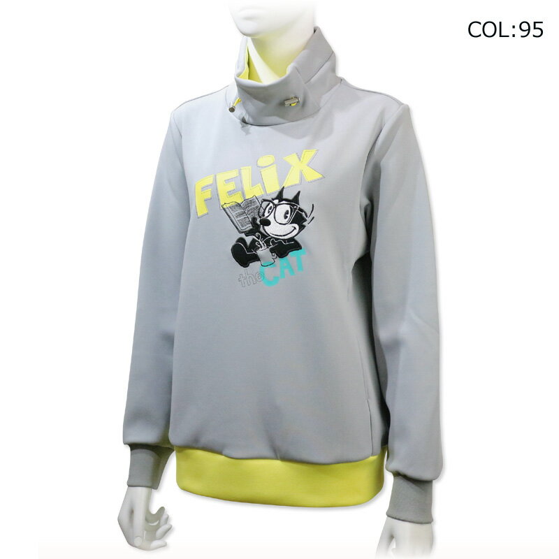 カステルバジャック CASTELBAJAC 7243370203 レディース トレーナー ハイネック フィリックス FELIX スポーツウェア ゴルフウェア 秋冬春