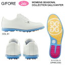 G/FORE GFORE ジーフォア 073422860 G4LF21EF01 レディース ゴルフシューズ スパイクレス 防水 紐靴 牛革 WOMENS SEA...