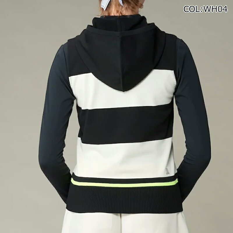 ランバン LANVIN VG4FVE90L レディース パーカー ニット ベスト ゴルフウェア スポ...
