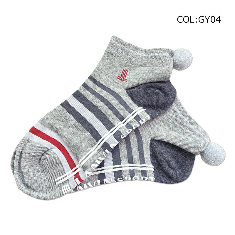 【ネコポス配送可能】 ランバン スポール LANVIN SPORT VG5SSO12L レディース ソックス アンクルソックス くるぶし ゴルフウェア