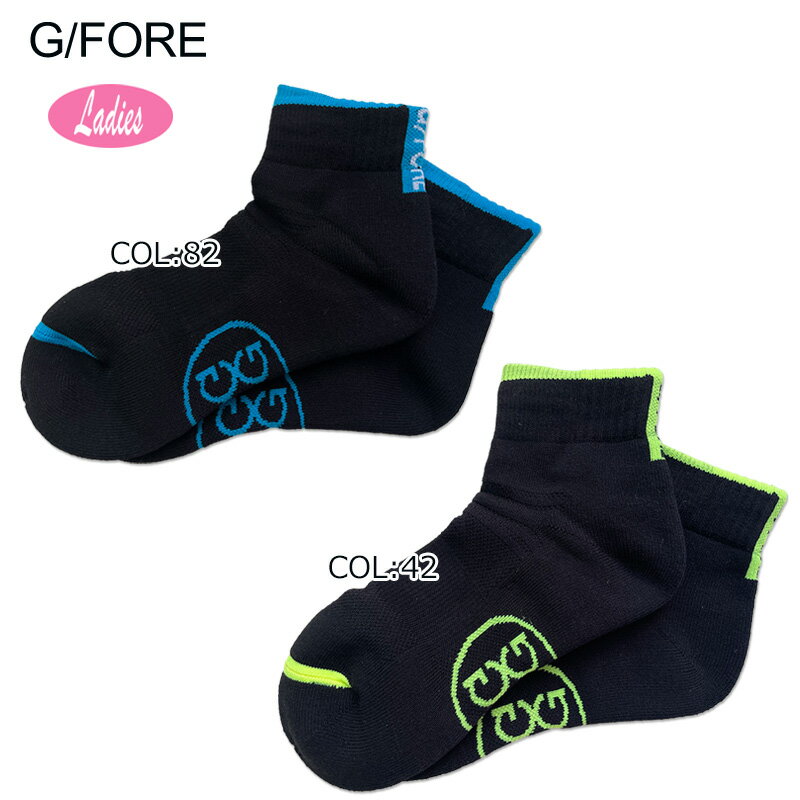 ■G/FORE（ジーフォア） ロサンゼルスで設立されたゴルフウェアブランド。 「ゴルフの伝統を大切にする破壊的なラグジュアリー」をコンセプトに、 若々しい感覚とモダンなデザインが特徴。 ジーフォアのレディースクルーソックス。 かかと部分と甲部分の大きなロゴ文字がポイント。 ■抗菌防臭加工 ■FIRSTSTAGE（ファーストステージ） メーカー希望小売価格はメーカー商品タグに基づいて掲載しています。