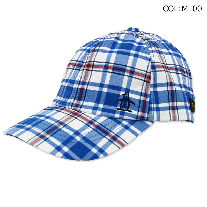 マンシングウェア Munsingwear MGAXJC07 KINLOCH ANDERSON キンロックアンダーソン チェック キャップ 帽子 ゴルフキャップ ゴルフ用品 春夏秋冬