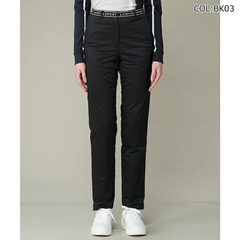 ランバン LANVIN VG4FLP70L レディース ロングパンツ 中綿 撥水 蓄熱保温 ストレッチ ゴルフウェア スポーツウェア 秋冬