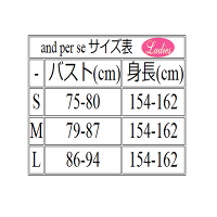 【アンパスィー】【andperse】9717FS/X7レディース半袖ポロシャツ