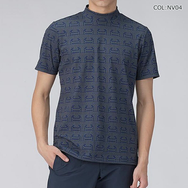 【ネコポス配送可能】 ランバン スポール LANVIN SPORT VG5SHS43M メンズ 半袖シャツ ゴルフウェア スポーツウェア 春夏