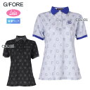 G/FORE (GFORE) ジーフォア 073213070 レディース 半袖ポロシャツ ゴルフウェア スポーツウェア 春夏