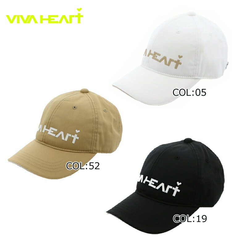 ビバハート VIVA HEART 013-59861 レディース キャップ 帽子 ゴルフウェア スポーツウェア 夏小物
