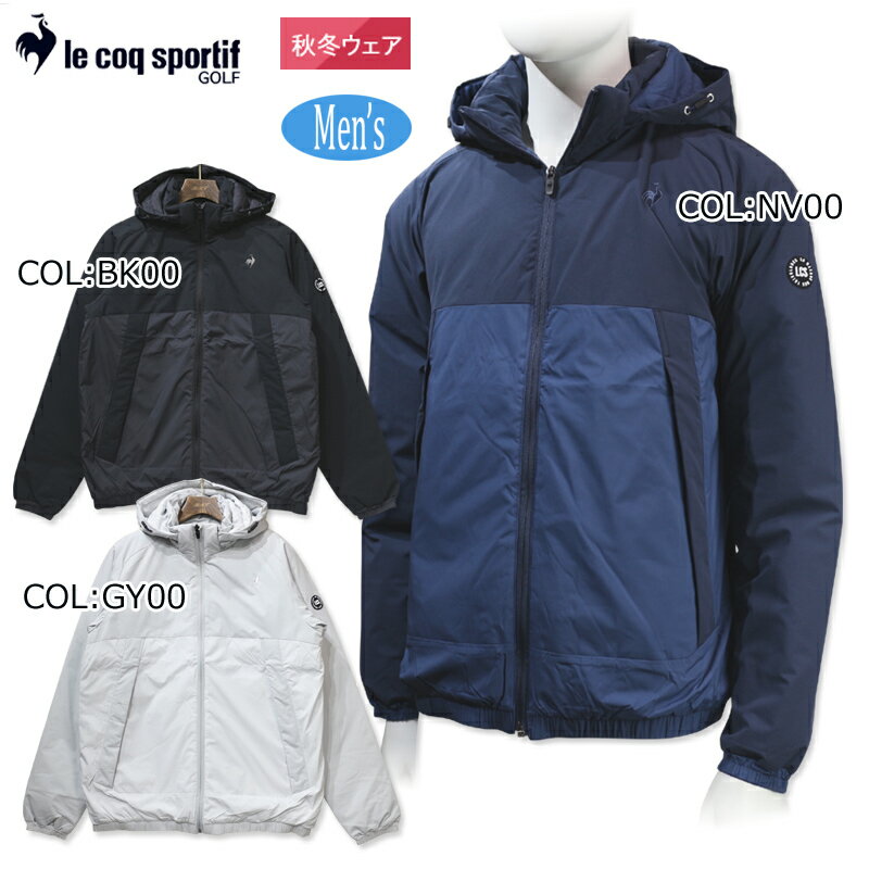 2023NH~f RbNSt Le coq sportif GOLF QGMWJL06 Y t[ht킽u] HEATNAVI h ۉ t[hE StEFA X|[cEFA H~