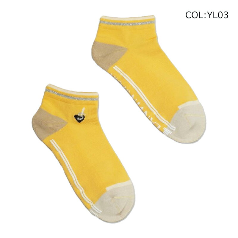 【ネコポス配送可能】 ランバン スポール LANVIN SPORT VLX0051B2 レディース ソックス アンクル くるぶし ゴルフウェア