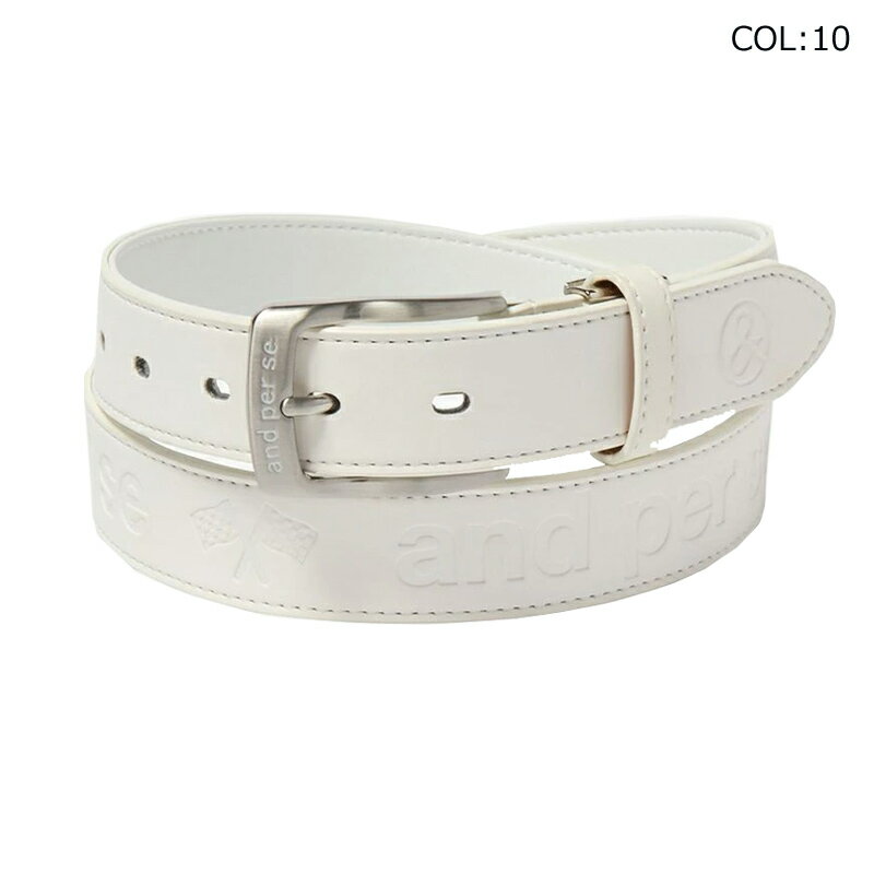 アンパスィ and per se AFS7504 レディース ベルト フリーカット仕様 ゴルフウェア ゴルフ用品 コンペ景品 春夏秋冬