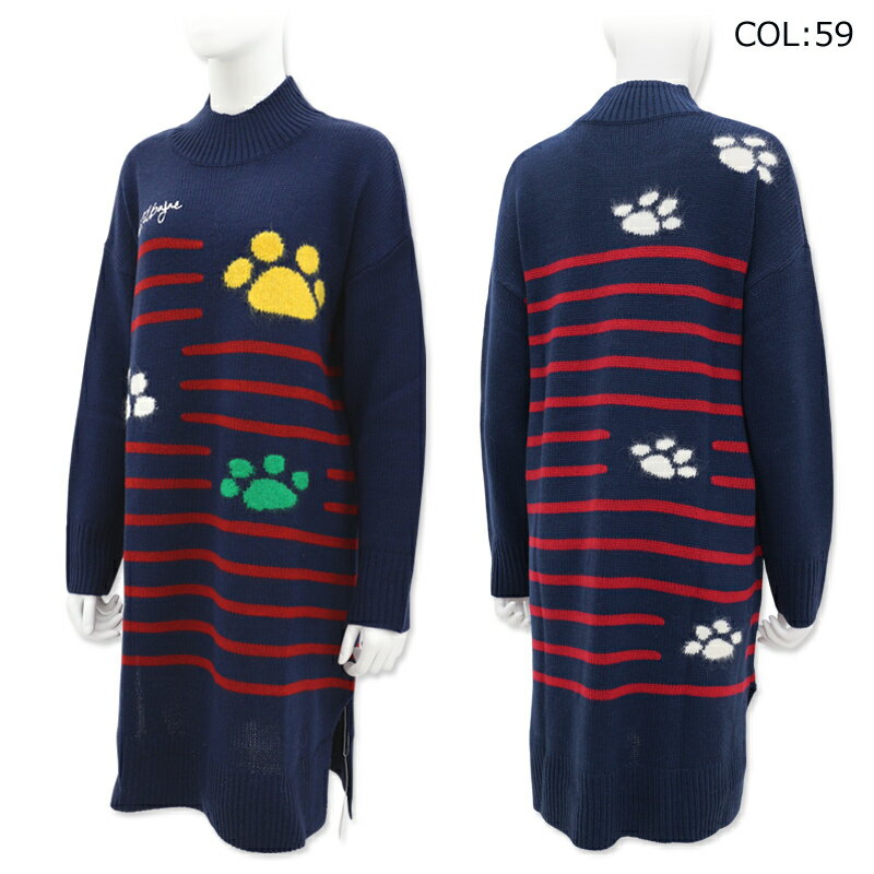 カステルバジャック CASTELBAJAC 7224466216 レディース ハイネックニットワンピース ファッション 秋冬