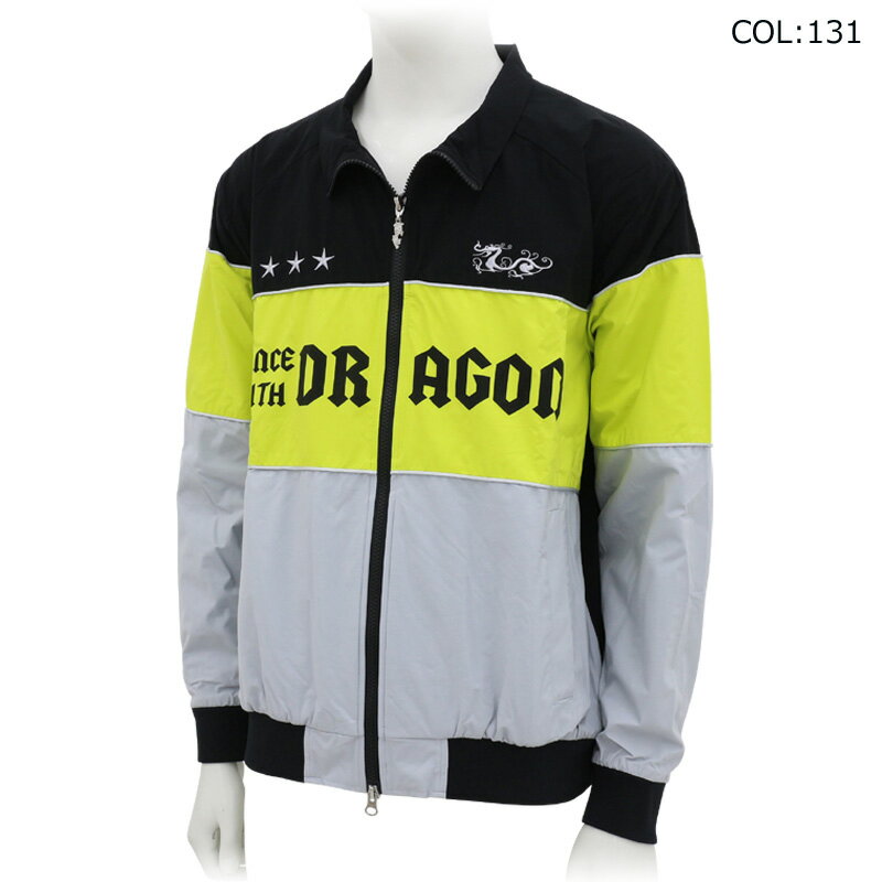 ダンスウィズドラゴン Dance With Dragon D1-360121 メンズ ブルゾン ストレッチ 撥水 アウター ゴルフウェア スポーツウェア 秋冬