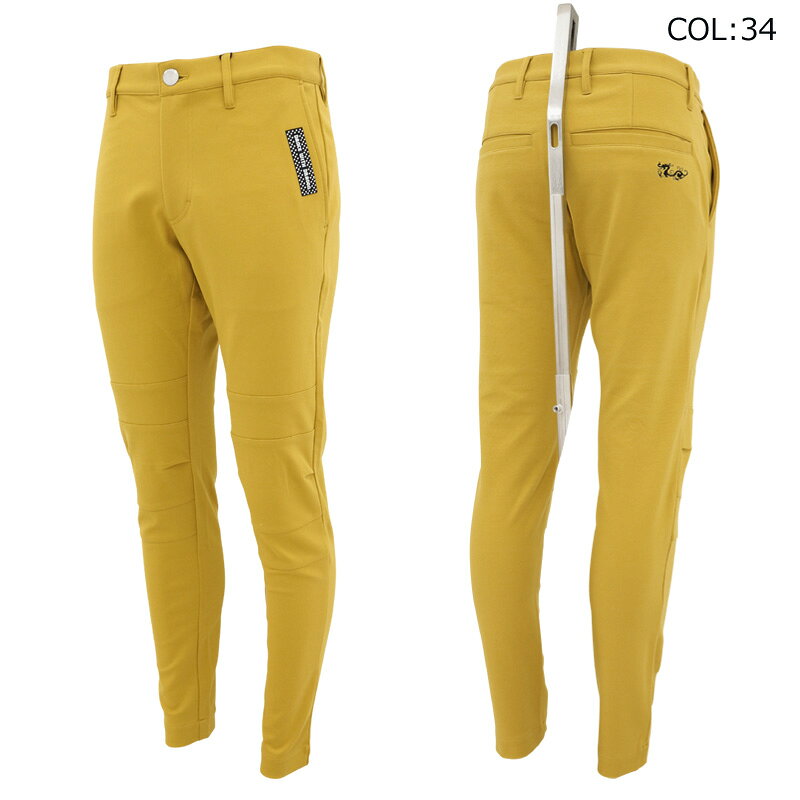 ダンスウィズドラゴン Dance With Dragon D1-460121 メンズ ストレッチロングパンツ ゴルフウェア スポーツウェア 秋冬