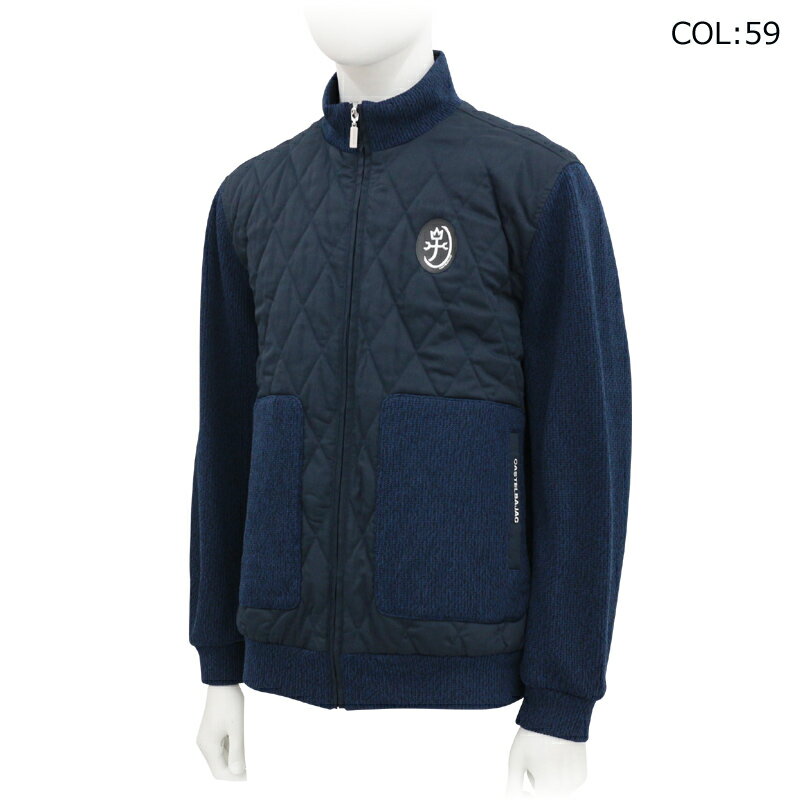 カステルバジャック CASTELBAJAC 7214312120 メンズ アウター 中綿ジャケット ニットブルゾン ゴルフウェア ファッション 秋冬