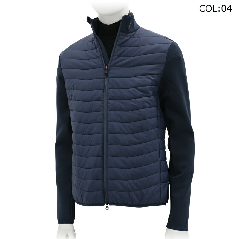 ジェイリンドバーグ J.LINDEBERG 071-52011 メンズ ブルゾン 中綿 ハイネック アウター 撥水 伸縮性 保温性 ゴルフウェア スポーツウェア 秋冬