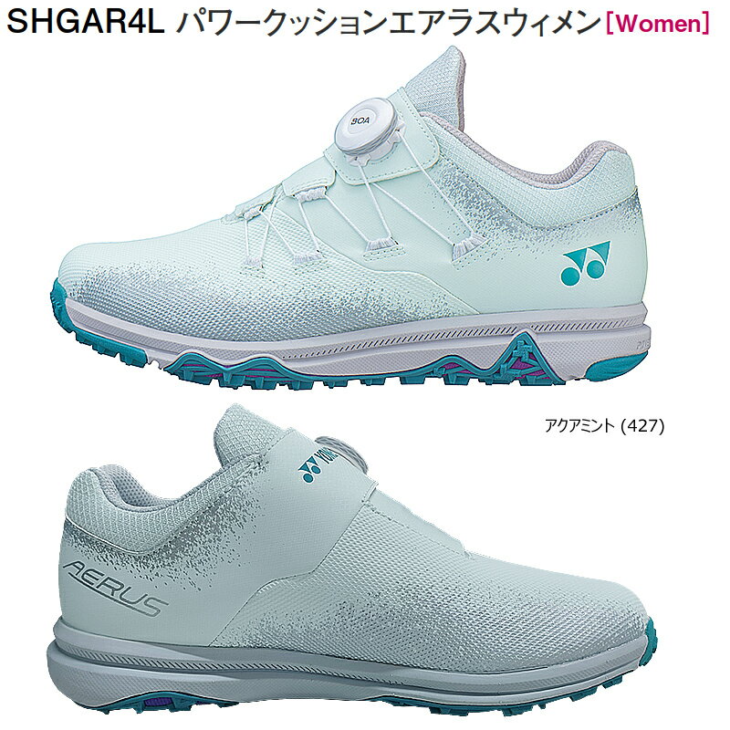 ヨネックス (YONEX) SHGAR4L 2024 パワークッションエアラスウィメン スパイクレス ゴルフシューズ (4E) POWER CUSHION AERUS WOMEN