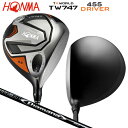 本間ゴルフ(ホンマ/HONMA) ツアーワールド TW747 455 ドライバー 右用 ディアマナ DF60 シャフト Mitsubishi Diamana DF60 SHAFT その1